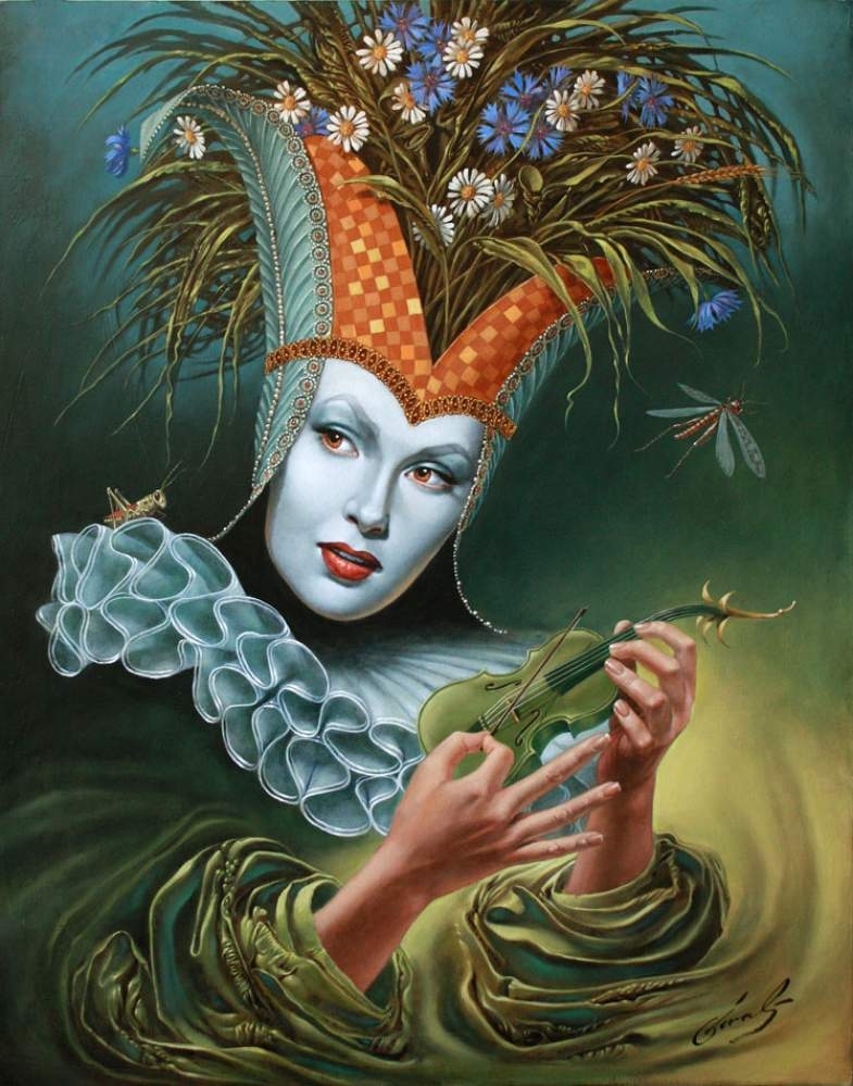 Midsummer Chirr, 30"x24", oil on canvas, 2011 | 30"x24", limited edition of 100 | eternity |