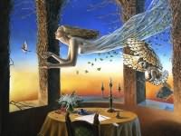 Sense Of the Night II, 36"x34", oil on canvas, 2007 | 36"x34", limited edition of 100 | sense |