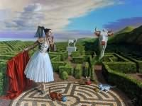 Echo of Misconceptions, 30" x 40", oil on canvas, 2014 | 30" x 40", limited edition of 100 | illusions |
